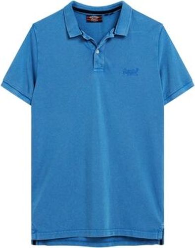 Polo Polo Vint Destroy Bleu - Superdry - Modalova