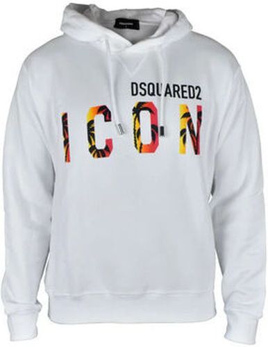 Sweat-shirt Dsquared Sweatshirt Hoodie Blanc - Dsquared2 - Modalova