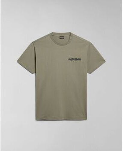 T-shirt S-KOTCHO NP0A4HTV-GAE GREEN LICHEN Vert - Napapijri - Modalova