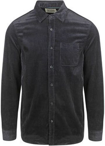 Chemise Chemise Solid Corduroy Noir Noir - Scotch & Soda - Modalova