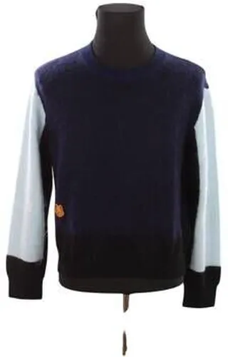 Pull Pull en laine marine Marine - Kenzo - Modalova