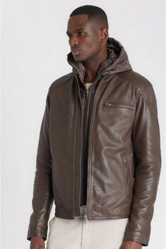 Veste CHIC HOOD TEAK Marron - Serge pariente - Modalova