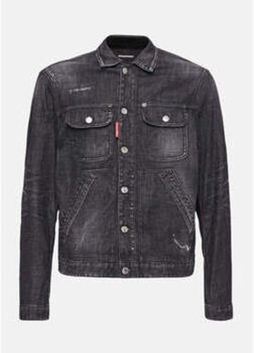 T-shirt Dsquared Veste en jean boxy Noir - Dsquared2 - Modalova