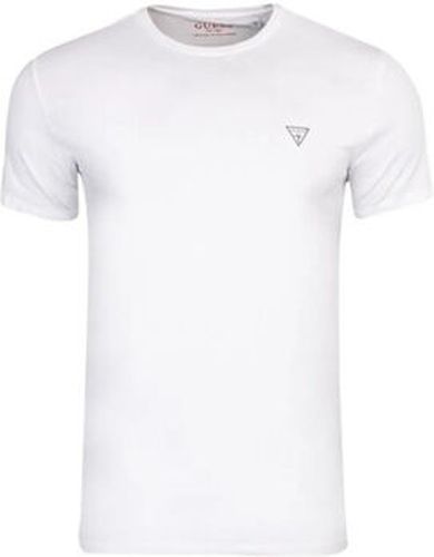 T-shirt Guess Mini triangle Blanc - Guess - Modalova