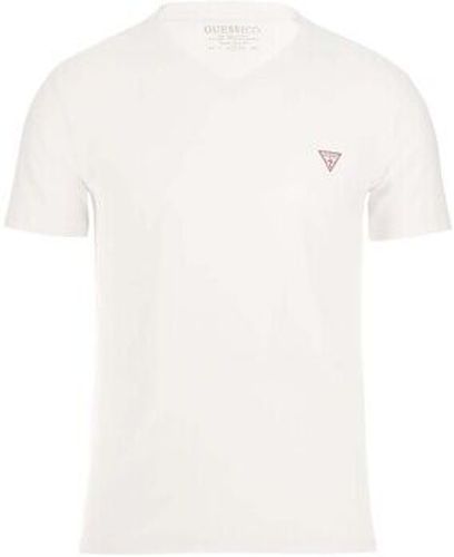 T-shirt Vn Ss Core Tee Str Blanc - Guess - Modalova