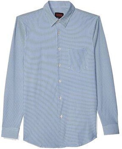 Chemise Guess M3YH34 WFKM0 Bleu - Guess - Modalova