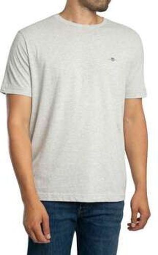 T-shirt T-shirt régulier à bouclier Gris - Gant - Modalova