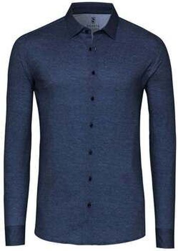 Chemise Chemise Twill Optics Indigo Bleu - DeSoto - Modalova