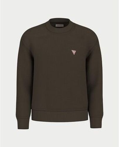 Pull Pull long col rond Jeans Marron - Guess - Modalova