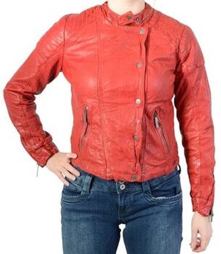 Blouson Blouson Cuir Rocky Rouge - Pepe jeans - Modalova