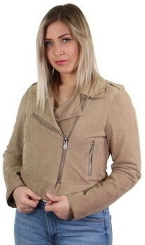 Blouson Blouson en daim en cuir ref_48669 Beige Beige - Oakwood - Modalova
