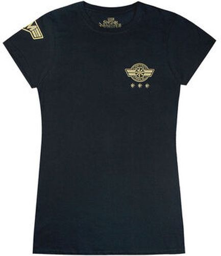 T-shirt Captain Marvel NS5388 Noir - Captain Marvel - Modalova