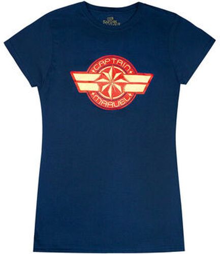 T-shirt Captain Marvel NS5900 Bleu - Captain Marvel - Modalova