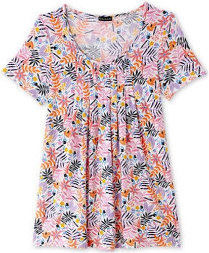 T-shirt by - Tunique à plis manches courtes Multicolore - Daxon - Modalova
