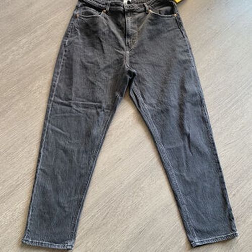 Jeans mom H&M; Jeans H amp;M Gris - H&M - Modalova
