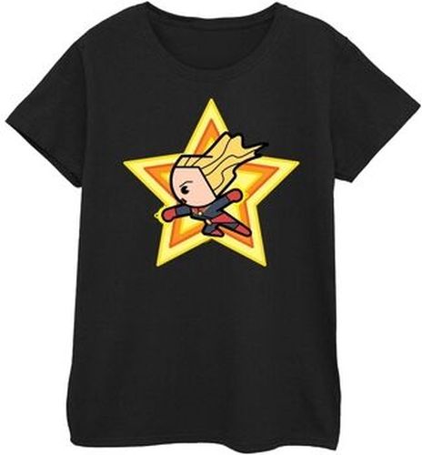 T-shirt Captain Marvel BI642 Noir - Captain Marvel - Modalova