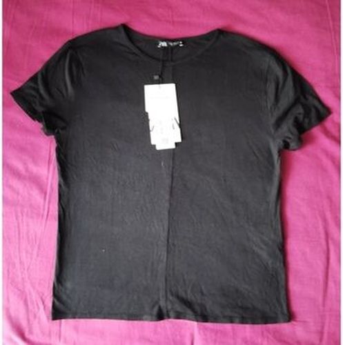 T-shirt Tee-shirt noir neuf Noir - Zara - Modalova
