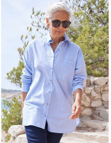 Tunique by - Chemise longue Bleu - Daxon - Modalova