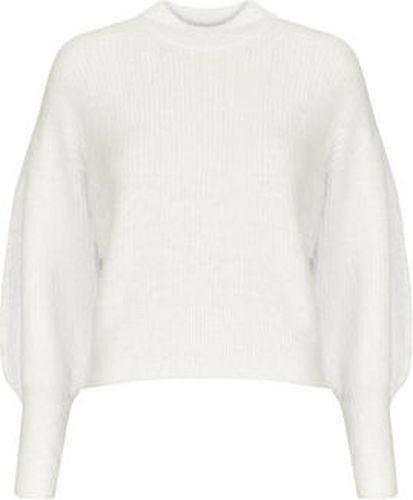 Pull Guess KEYLA CN LS SWTR Blanc - Guess - Modalova