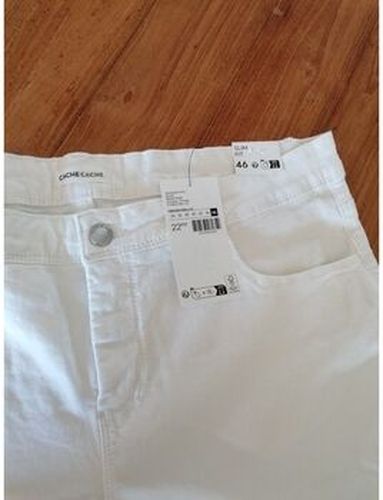 Pantalon Pantalon slim cache-cache Blanc - Cache Cache - Modalova