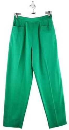 Pantalon Pantalon droit en coton Vert - Saint Laurent - Modalova