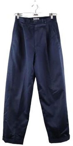 Pantalon Pantalon Carot en coton Bleu - Saint Laurent - Modalova