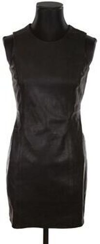 Robe courte Robe en cuir Noir - Theory - Modalova