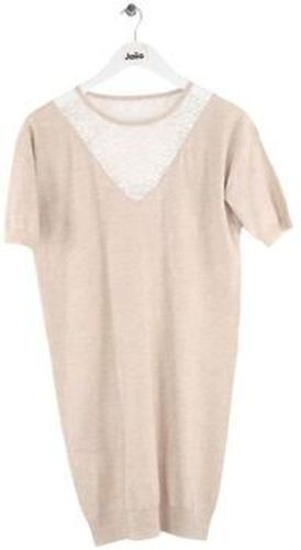 Robe courte Robe en cachemire beige Beige - Eric bompard - Modalova