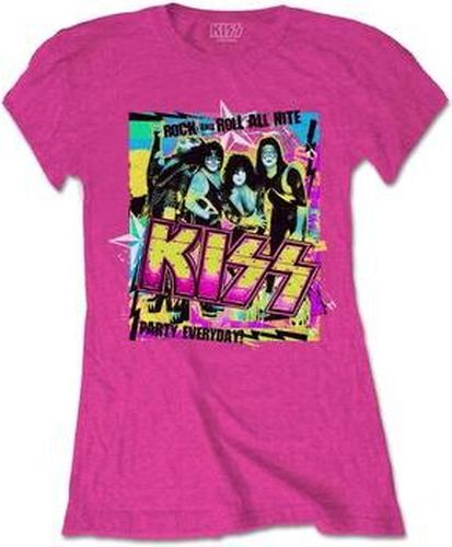 T-shirt Kiss Party Everyday Rouge - KISS - Modalova