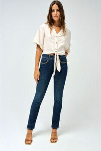 Pantalon Jean SECRET PUSH IN SLIM In Blue Bleu - Salsa - Modalova