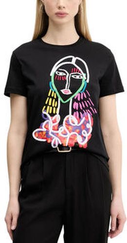 T-shirt TS_MISURI 25SWTKA9 Noir - Desigual - Modalova