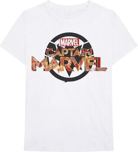 T-shirt Captain Marvel New Blanc - Captain Marvel - Modalova