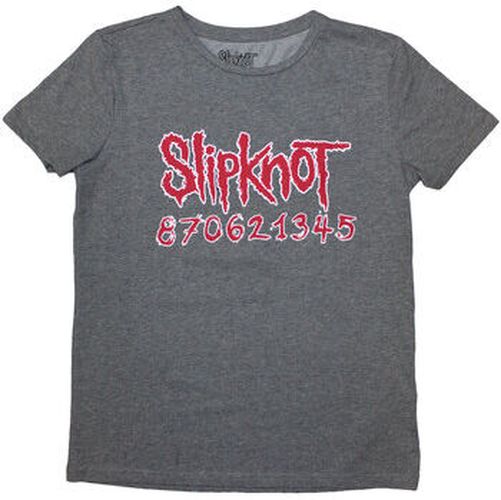 T-shirt Don't Ever Judge Me Gris - Slipknot - Modalova