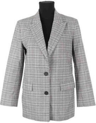 Veste Blazer en coton gris Gris - Claudie Pierlot - Modalova
