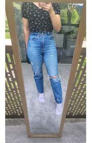 Jeans mom Zara Jean boyfriend Bleu - Zara - Modalova