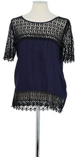 Blouses T-shirt en soie marine Marine - The kooples - Modalova