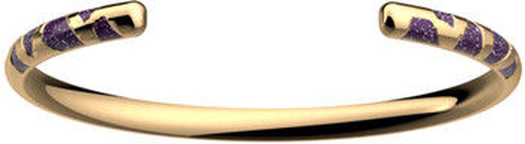 Bracelets Jonc Les Cadettes Girafe bandeau violet Jaune - Les Georgettes - Modalova