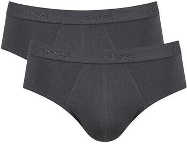 Slips Slip Paquet de 2 Basic Midi Noir - Sloggi - Modalova