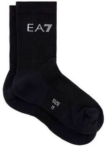 Chaussettes Emporio Armani EA7 245022 CC999-MC001 BLACK WHITE Multicolore - Giorgio Armani - Modalova