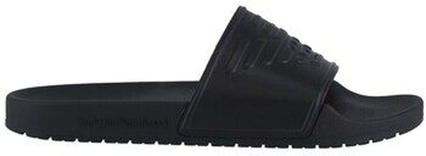 Tongs Emporio Armani Sliders Noir - Giorgio Armani - Modalova