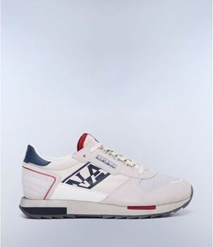 Baskets NP0A4IQH VIRTUS-01E WHITE/NAVY/RED Blanc - Napapijri - Modalova