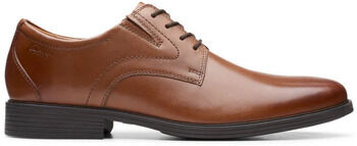 Derbies Clarks Whiddon Plain Marron - Clarks - Modalova