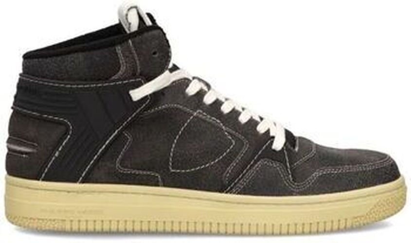 Baskets montantes LGMU CR02 - LA GRANDE MID-CRACKLE NOIR Noir - Philippe Model - Modalova
