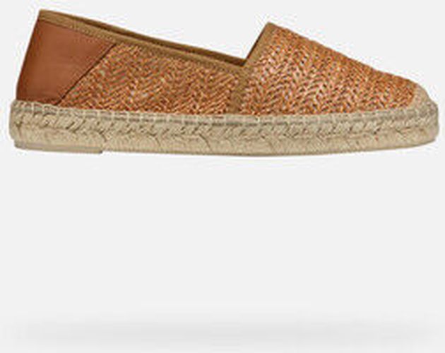 Baskets Geox D LAMPEDUSA Marron - Geox - Modalova