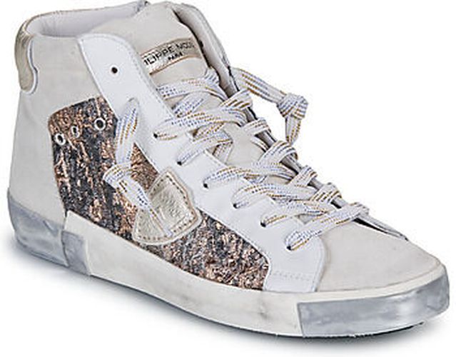 Baskets montantes PRSX HIGH WOMAN Blanc - Philippe Model - Modalova