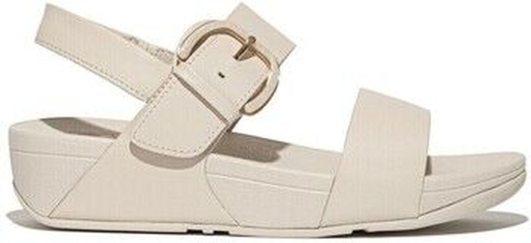 Sandales SANDALE LULU RESIN-BUKLE CUIR BEIGE Marron - Fitflop - Modalova