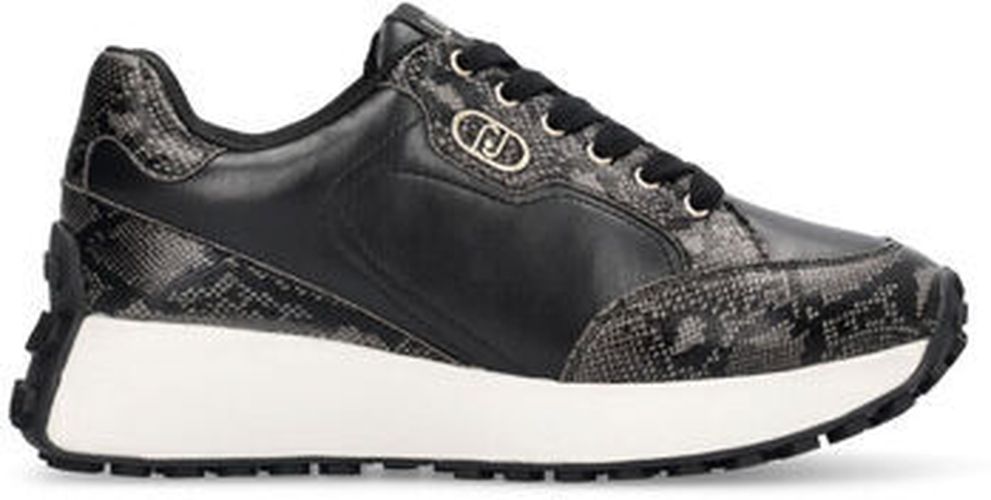 Baskets Sneakers avec imprimé python Noir - Liu jo - Modalova