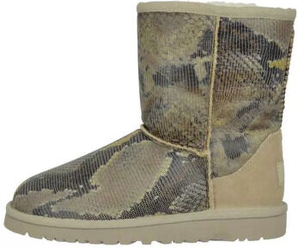 Boots CLASSIC SHORT METALLIC SNAKE Vert - Ugg - Modalova