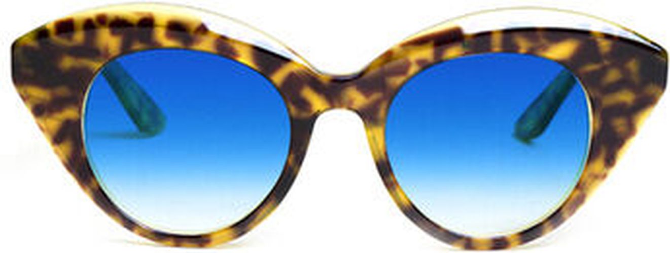 Lunettes de soleil 1407 Venosa Lunettes de soleil, écaille/Bleu clair, 46 mm - Fabbricatorino - Modalova