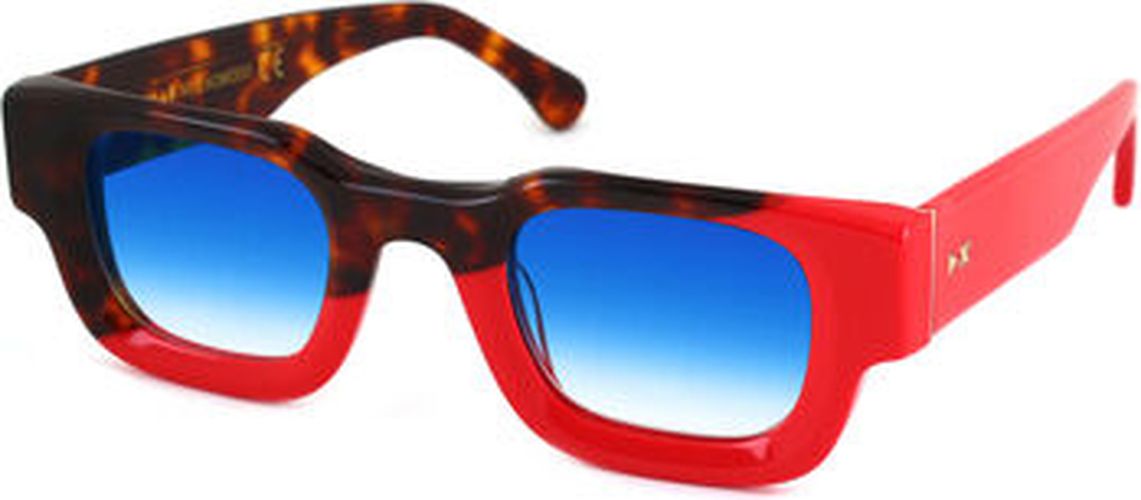 Lunettes de soleil KOMODO Lunettes de soleil, Rouge écaille/Bleu clair, 45 mm - XLAB - Modalova